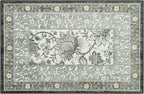 GarveeHome Provence Fog 2x3 Door Mat Indoor Rugs - Image 4