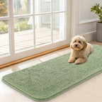 OLANLY Dog Door Mat for Muddy Paws 47x17, Absorbs Moisture and Dirt, Absorbent by OLANLY
