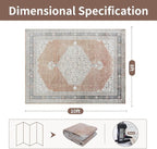 Washable Rugs 8x10 Area Rugs for Living Room, Dining Room- Soft Low Pile - Image 2
