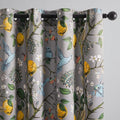 Topfinel Grey Curtains, Aesthetic Unique Rustic Thermal Insulated Noise by Topfinel