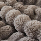 COOVA Faux Fur Throw Blanket for Couch, Cozy Soft and Fuzzy Plush Rabbit Fur - Image 4