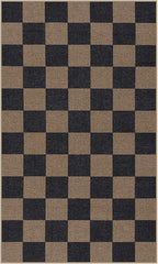 Lahome Colette Checkered Easy Jute 3x5 Rug, Washable Rugs - Image 7