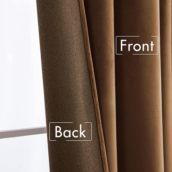MIULEE Velvet Curtains 84 inches - Image 6