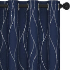 Deconovo Blackout Curtains 54 Inch Length by Deconovo