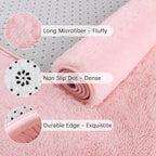 Chicrug Soft Runner Rugs for Bedroom Living Room Plush Fluffy Rug 2x8 Feet - Image 7