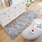 Chicrug Cute Fluffy Area Rug for Girls Bedroom, 2x6 Feet Fluffy Kids Rug for - Image 6