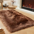 EasyJoy Ultra Soft Fluffy Shaggy Area Rug Faux Fur Rug Chair Cover Seat Pad by EasyJoy