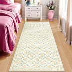 Runner Rug for Entryway: 2.6x8 Kitchen Rugs Non Slip Washable Ultra-Thin Soft - Image 2