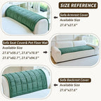 Couch Covers for Dogs Washable, Non Slip Couch Covers for Loveseat Sofa Pet - Image 3