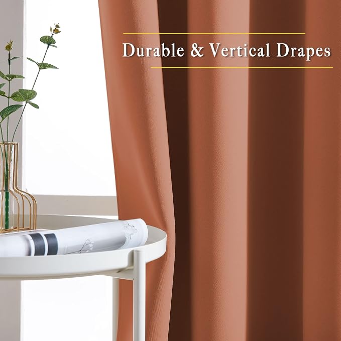 NICETOWN Blackout Kitchen Curtains - Image 5