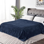 BEDELITE Fleece Throw Blanket for Couch – 3D Ribbed Jacquard Soft and Warm - Image 3
