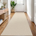 KOZYFLY Runners for Hallways 3x8 ft Washable Kitchen Runner Non Slip Rubber by KOZYFLY