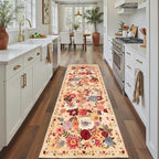 Rug for Hallways Kitchen Rug 2x8, Non Slip Washable Rugs by WelcometoBabovid
