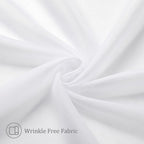 Aiyufeng Sheer Voile Window Treatment Rod Pocket Curtain Panels - Image 7