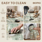 BEIMO Reversible 2'6"x6' Runner Rugs - Image 5