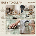 BEIMO Reversible 2x3 Rugs for Entryway Kitchen Bathroom, Modern Abstract - Image 5