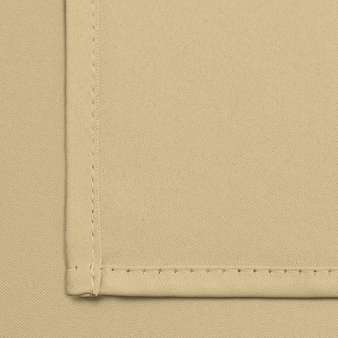 Yakamok Soft and Smooth Beige Curtains - Image 6
