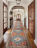 SERISSA Runner Rug for Hallways, Extra Long Boho Rug Ultra Soft Vintage Tribal by SERISSAHomeDecorCollection