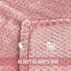 Exclusivo Mezcla Fleece Bed Blanket Queen Size, Super Soft and Warm Blankets - Image 7