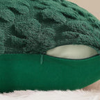 decorUhome St. Patrick’s Day Shamrock Green Pillow Covers 20x20 Inch Set of 2 - Image 9