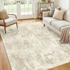 Washable Area Rugs 6'x9' Non-Slip Modern Abstract Soft - Image 8
