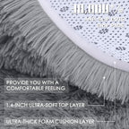 OLANLY 10x14 Machine Washable Large Area Rugs - Image 8