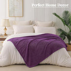 Whale Flotilla Extra Large Fuzzy Fleece Throw Blanket - Image 4