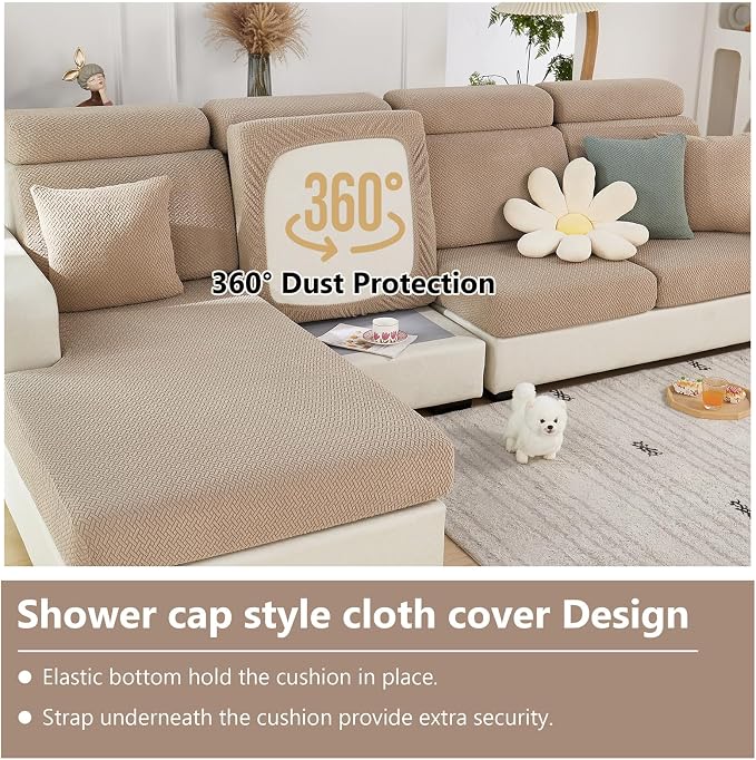 Couch Cushion Covers for Sofa Couch Covers Wear-Resistant Universal Sofa Cover - Image 4