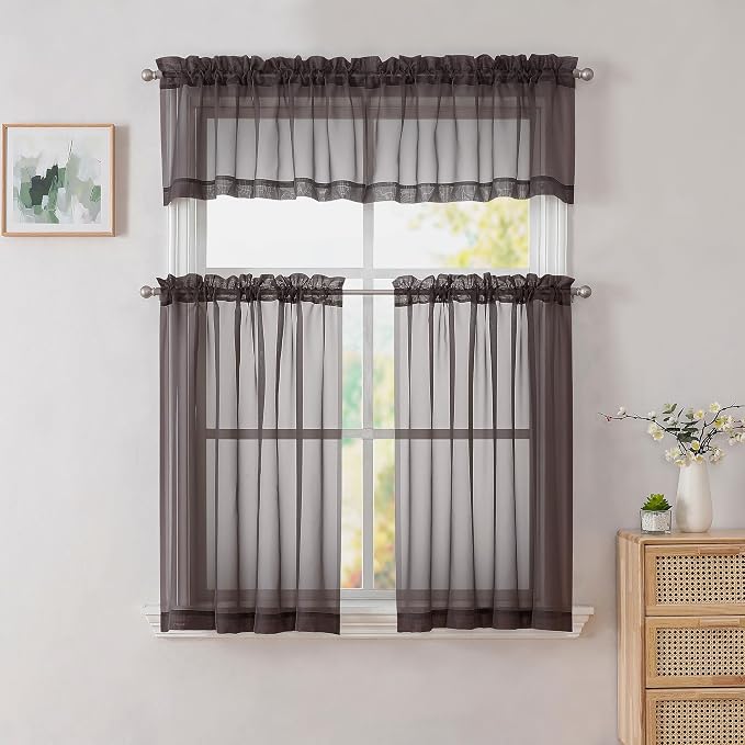 Simplebrand Chocolate Valances 14 Inches Long - Image 7