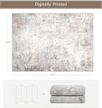 Srugn Washable Rugs 10x14 Area Rugs - Image 2