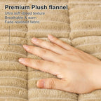 Smiry Couch Cover for Dogs Washable, Non Slip Fuzzy Pet Couch Covers for 3 - Image 4