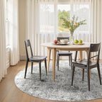 Washable Area Rugs 8ft Non-Slip Modern Abstract Soft - Image 3