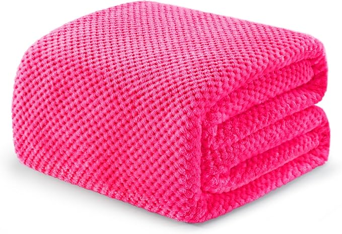 Exclusivo Mezcla Fleece Bed Blanket Twin Size, Super Soft and Warm Blankets by ExclusivoMezcla