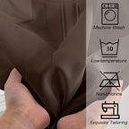 OWENIE Sheer Curtains, Chocolate Sheer Curtains 78 inch Length 2 Panels Set - Image 8