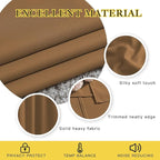 NICETOWN Gold Brown Curtains for Living Room, Grommet 50% Blackout Thermal - Image 4