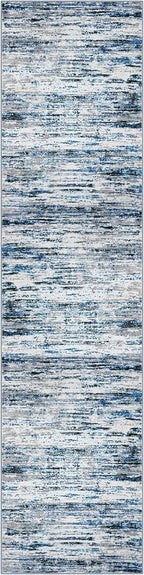 Lansny Modern Abstract Hallway Runner Rug - Image 9