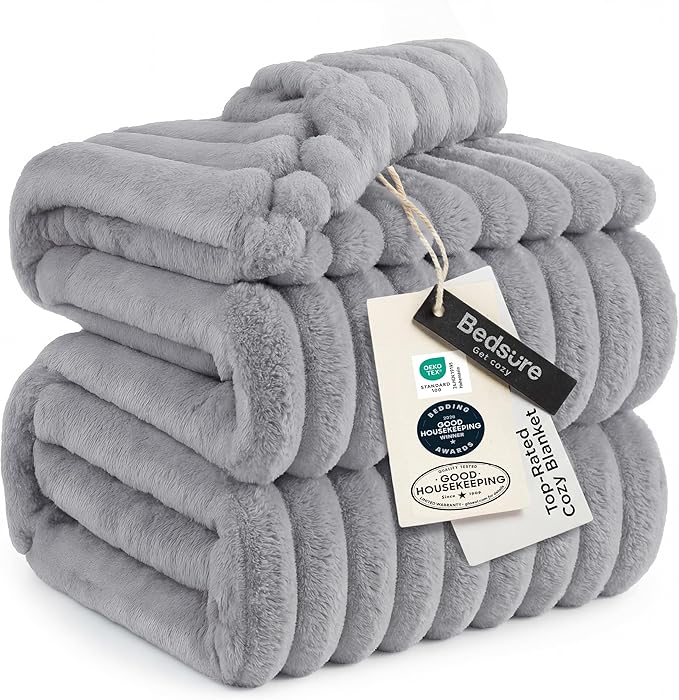 Bedsure GentleSoft Blankets Queen Size by BEDSURE