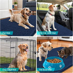 OLANLY Dog Door Mat for Muddy Paws 59x20, Absorbs Moisture and Dirt, Absorbent - Image 7