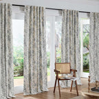 jinchan Blackout Floral Curtains - Image 7