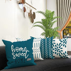 YCOLL Pillow Covers 20x20 Set of 4, Modern Sofa Throw Pillow Cover, Decorative - Image 2