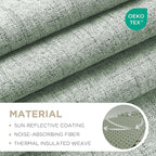 Joydeco Blackout Curtains for Bedroom - Image 2