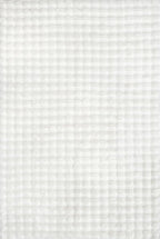 nuLOOM Jeni Off-White, Solid Faux Rabbit, Fluffy and Cozy, High Traffic - Image 5