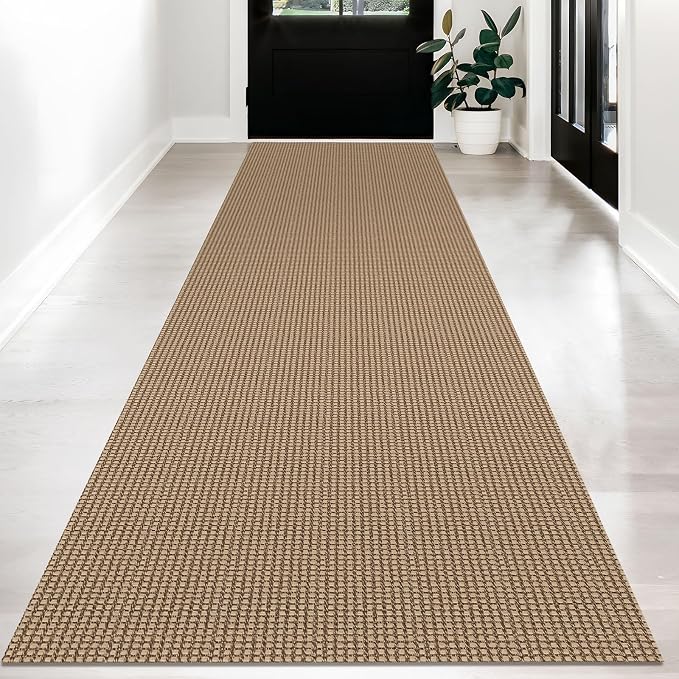 KOZYFLY Long Runners for Hallways 3x12 ft Washable Kitchen Runner Non Slip by KOZYFLY