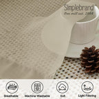 Simplebrand Taupe Sheer Curtains 96 Inches Long, Light Filtering Light Brown - Image 7