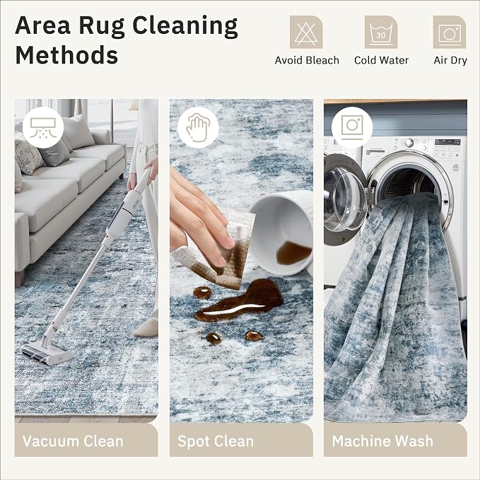 Runner Rug 3x6 Washable Non-Slip Kitchen Runner Rugs - Image 9