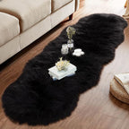 Ciicool Ultra Soft Faux Sheepskin Fur Rug Fluffy Rug - Image 2