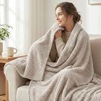 Exclusivo Mezcla Fleece Bed Blanket Queen Size, Super Soft and Warm Blankets - Image 2