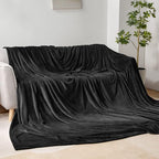 BEDELITE Big Fleece Blanket 120" x 120", Super Soft Fluffy Fuzzy Oversized King - Image 3