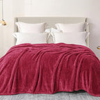 Exclusivo Mezcla Plush Fuzzy Fleece Bed Blanket King Size, Super Soft, Fluffy by ExclusivoMezcla
