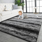 TWINNIS Super Soft Shaggy Rugs Fluffy Carpets, 5x8 Feet, Indoor Modern Plush by TWINNIS